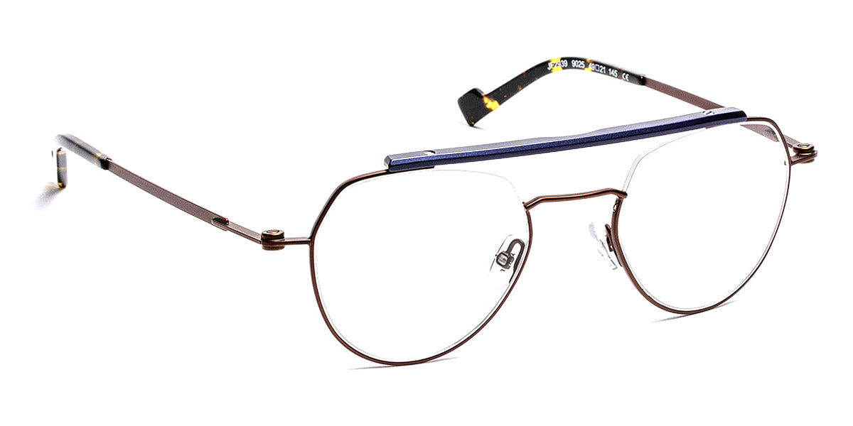 J.F. Rey® JF2939 JR JF2939 9025 49 - 9025 Brown/Alu Top Blue Eyeglasses