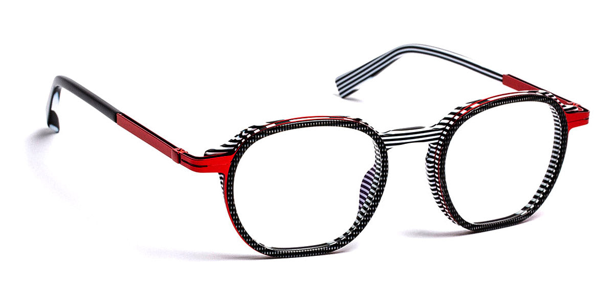 J.F. Rey® JF2949 JR JF2949 0530 49 - 0530 BLACK 3D/RED Eyeglasses