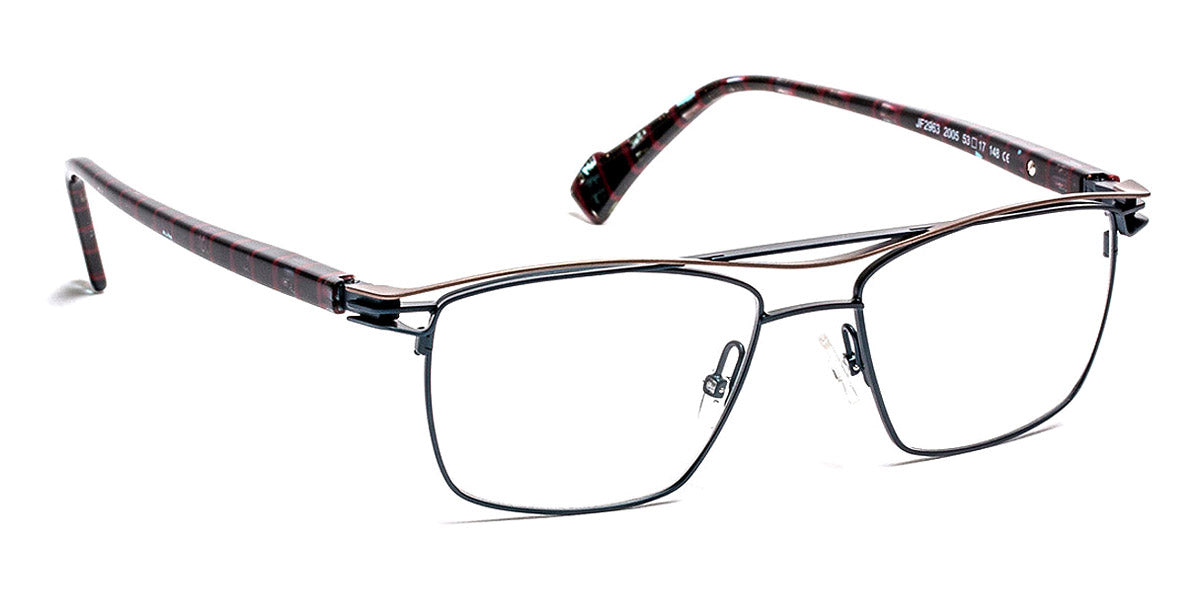 J.F. Rey® JF2963 JR JF2963 2005 53 - 2005 Marine/Ruthenium Eyeglasses