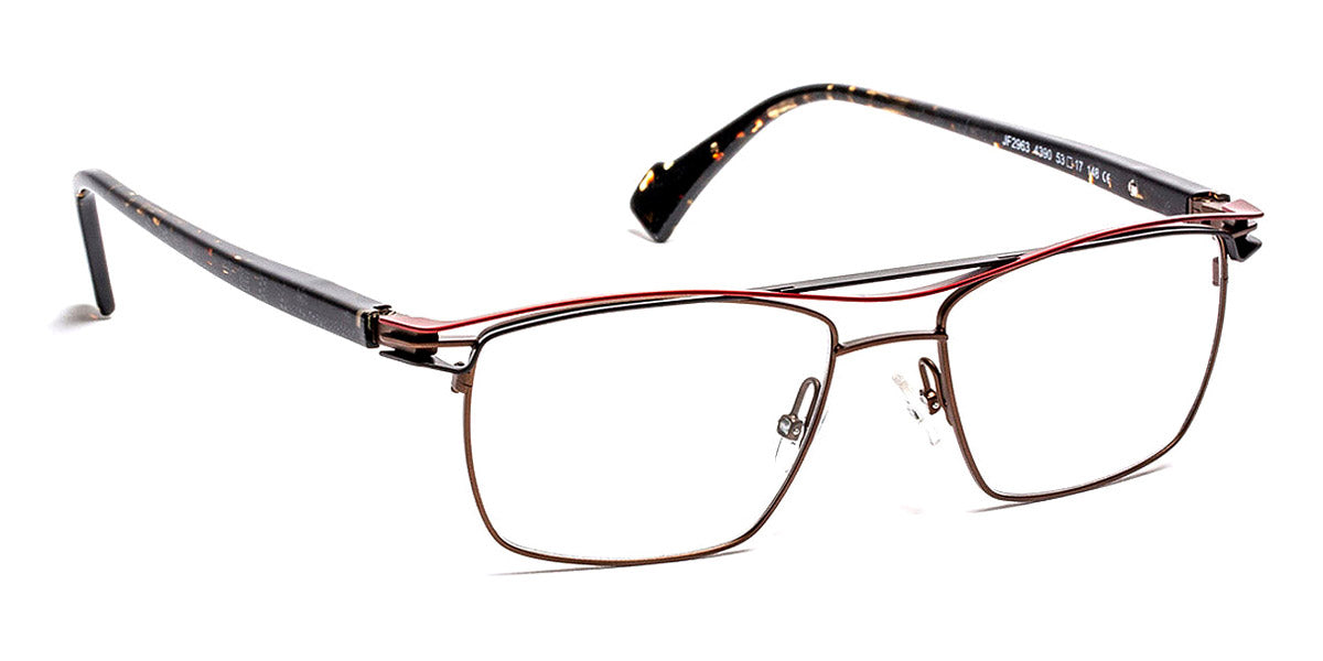 J.F. Rey® JF2963 JR JF2963 4390 53 - 4390 Khaki/Red/Black Eyeglasses