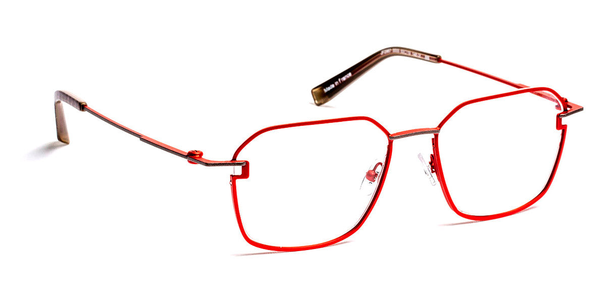 J.F. Rey® JF2967 JR JF2967 3005 53 - 3005 Red/Gray Eyeglasses