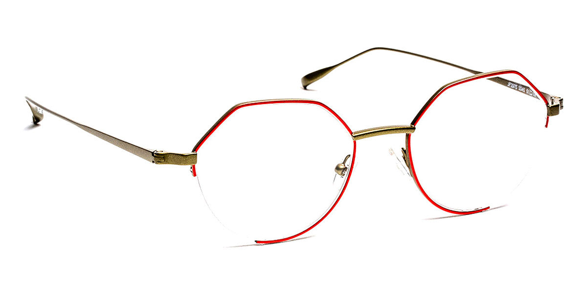 J.F. Rey® JF2975 JR JF2975 3045 51 - 3045 Red/Khaki Eyeglasses