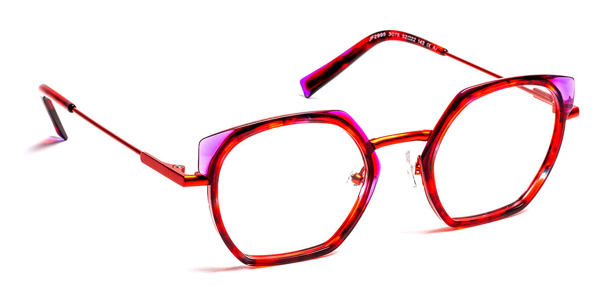 J.F. Rey® JF2995 JR JF2995 3075 52 - 3075 Red/Purple Eyeglasses