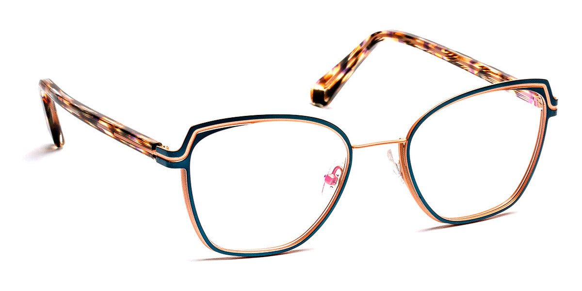 J.F. Rey® JF3006 JR JF3006 2558 52 - 2558 Blue/Pink Gold Eyeglasses