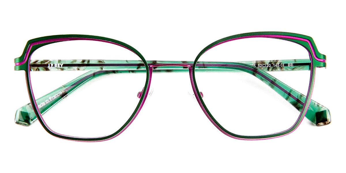 J.F. Rey® JF3006 JR JF3006 4575 52 - 4575 Green/Purple Eyeglasses