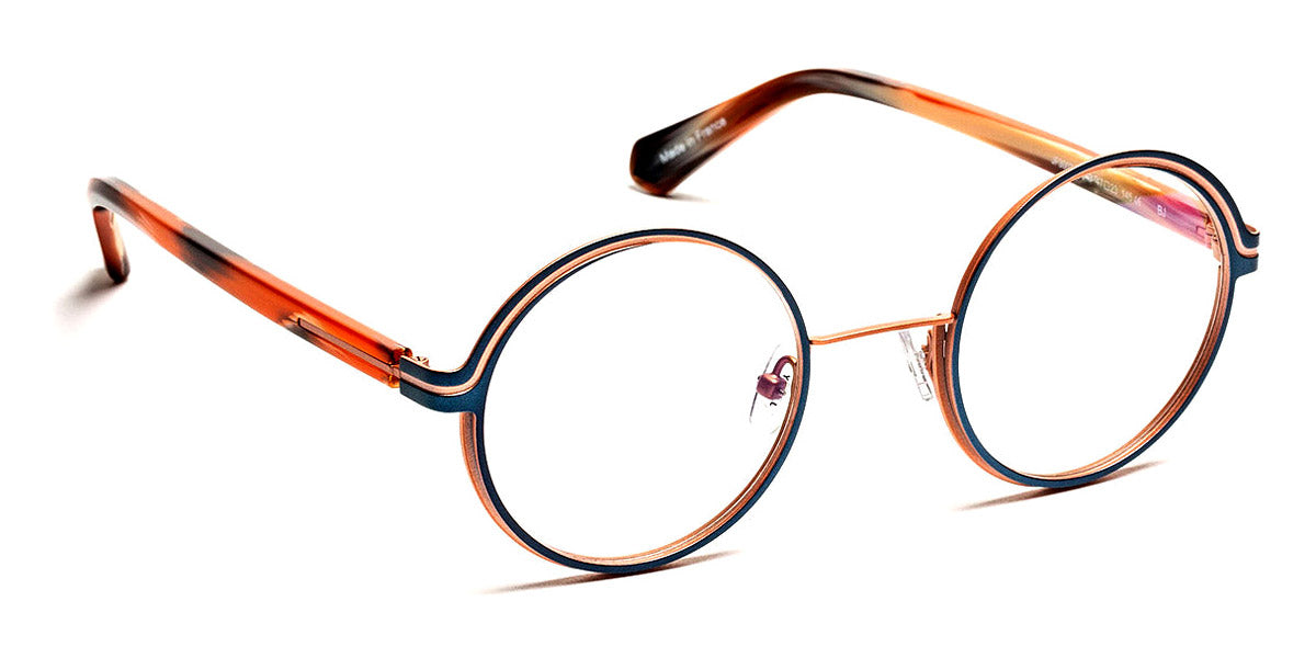 J.F. Rey® JF3007 JR JF3007 2558 47 - 2558 BLUE / PINK GOLD Eyeglasses