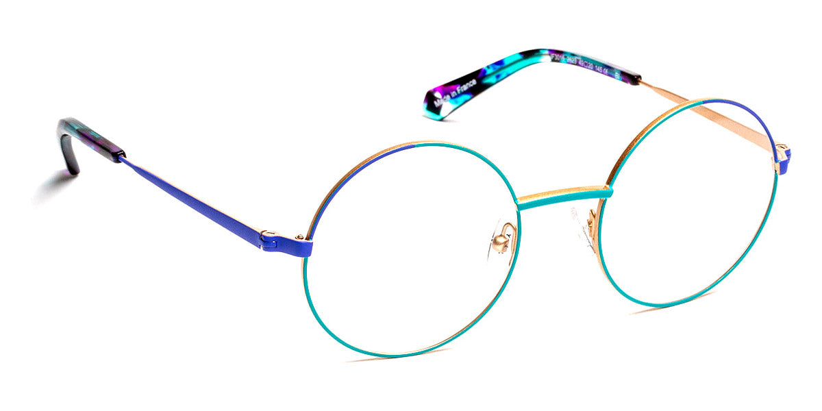 J.F. Rey® JF3015 JR JF3015 2623 49 - 2623 Blue/Lavender Eyeglasses