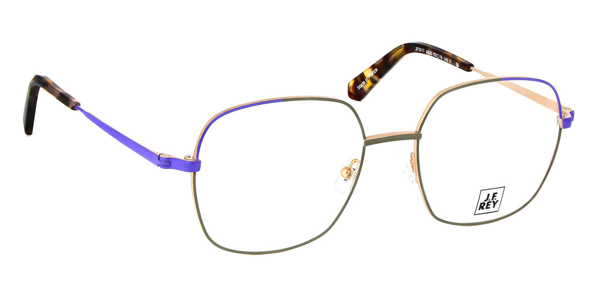 J.F. Rey® Jf3017 JR JF3017 4320 53 - 4320 Khaki / Blue Eyeglasses