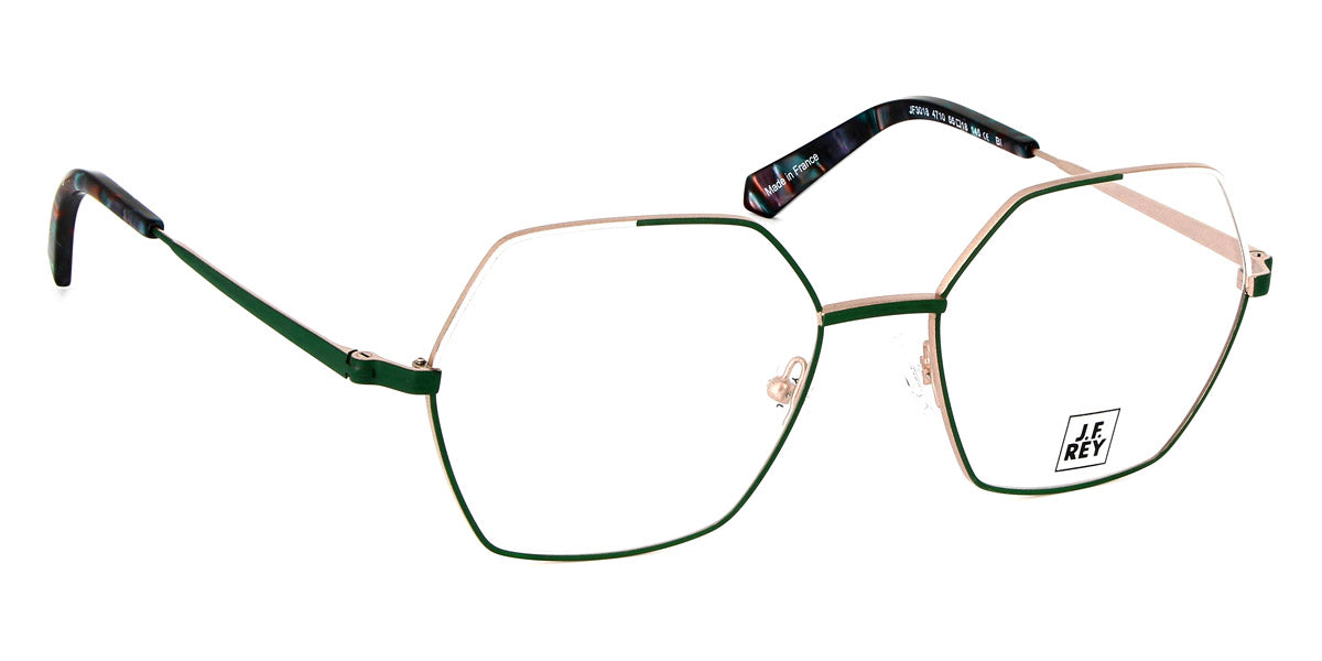 J.F. Rey® Jf3018 JR JF3018 4710 55 - 4710 Green Pine / White Eyeglasses