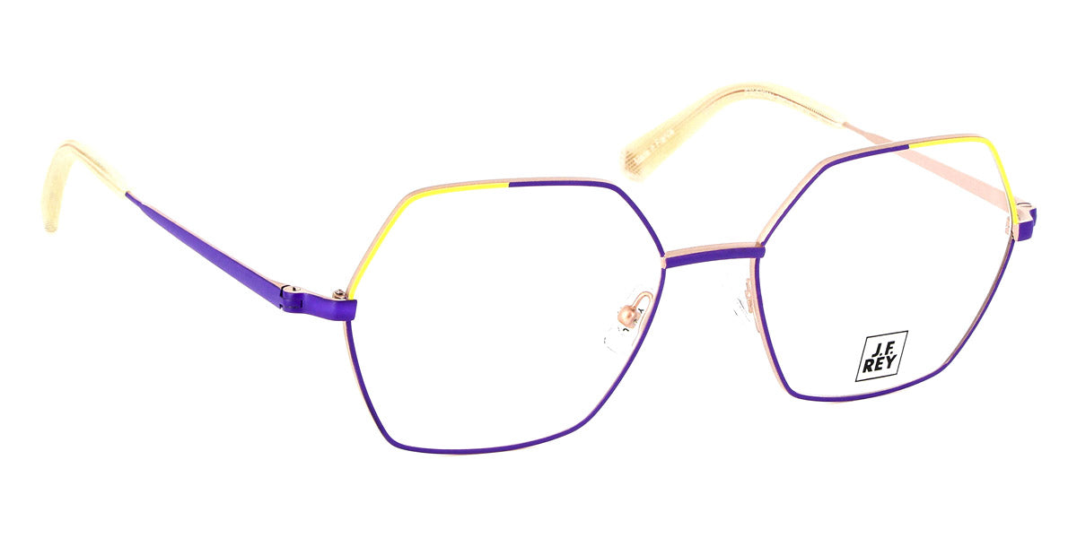 J.F. Rey® Jf3018 JR JF3018 7051 55 - 7051 Purple / Lemon Eyeglasses