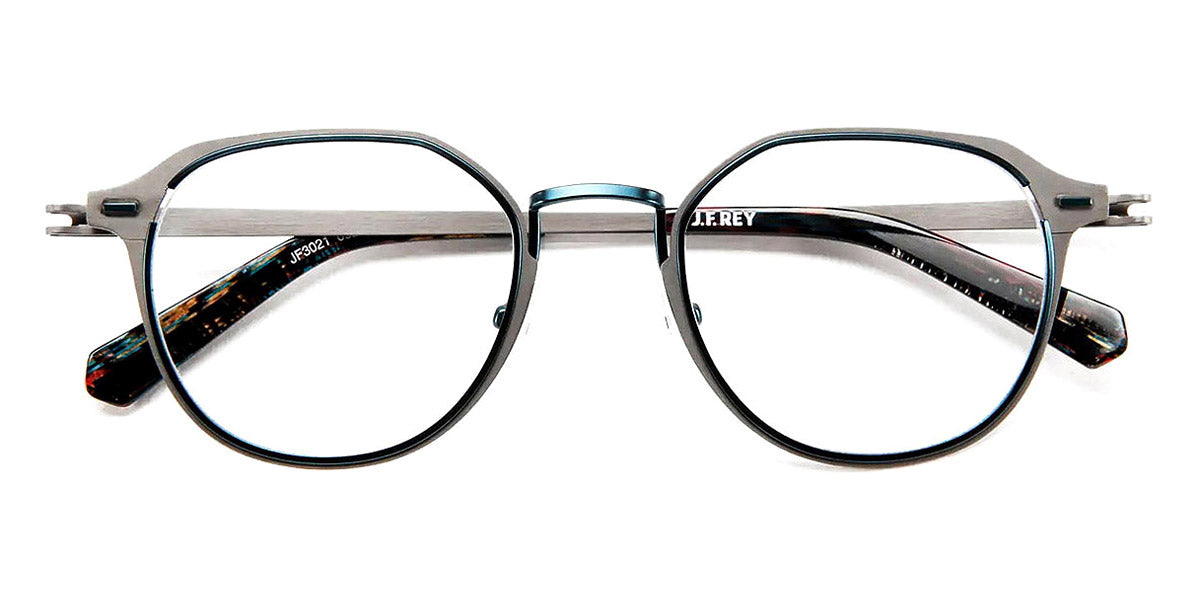 J.F. Rey® JF3021 JR JF3021 0928 50 - 0928 Gray/Blue Turquoise Eyeglasses