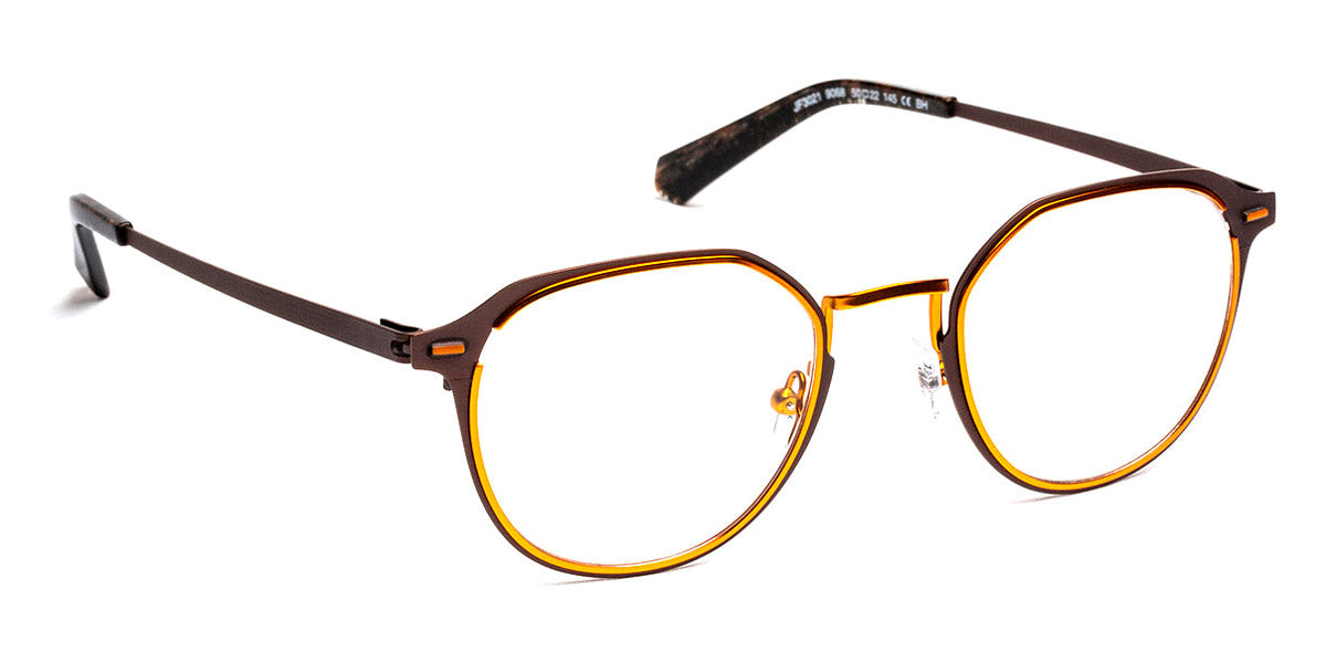 J.F. Rey® JF3021 JR JF3021 9068 50 - 9068 Brown/Orange Eyeglasses