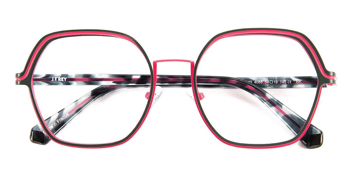 J.F. Rey® JF3040 JR JF3040 4085 54 - 4085 Green/Fuchsia Eyeglasses