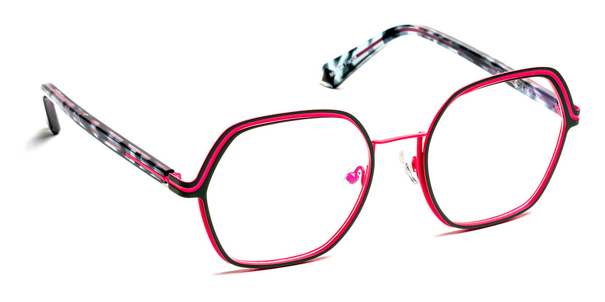 J.F. Rey® JF3040 JR JF3040 4085 54 - 4085 Green/Fuchsia Eyeglasses