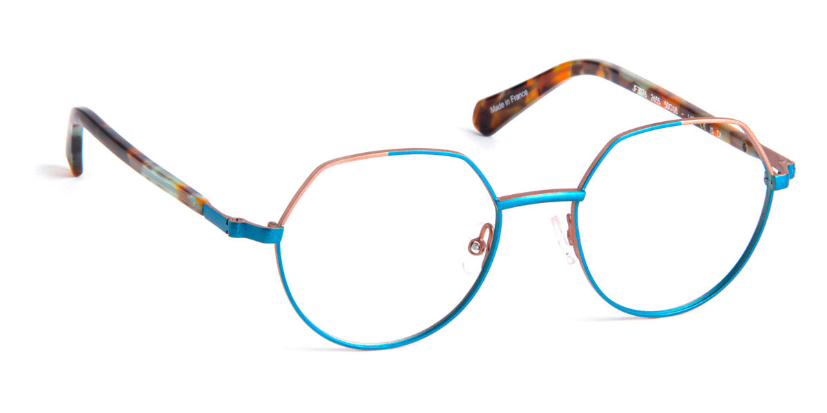 J.F. Rey® Jf3076 JR JF3076 2655 50 - 2655 Blue Light / Gold Pink Eyeglasses