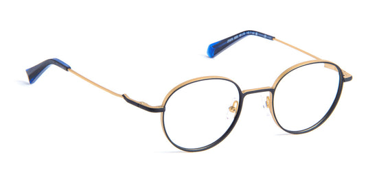 J.F. Rey® Jf3079 JR JF3079 0055 48 - 0055 Black / Gold Eyeglasses