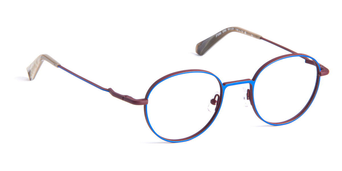 J.F. Rey® Jf3080 JR JF3080 2092 50 - 2092 Blue / Brown Eyeglasses