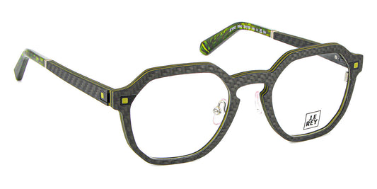 J.F. Rey® Jf3082 JR JF3082 0843 50 - 0843 Carbon/Alu Green Eyeglasses