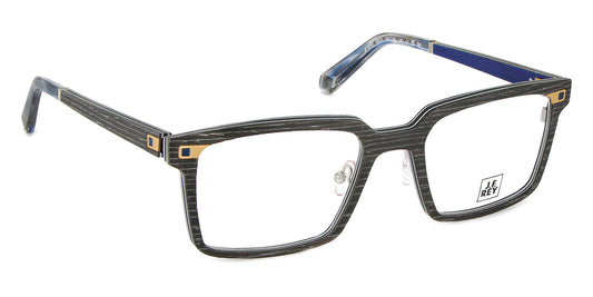 J.F. Rey® Jf3083 JR JF3083 0055 54 - 0055 Grey Wood/Fiber Glasses Blue/Alu Eyeglasses