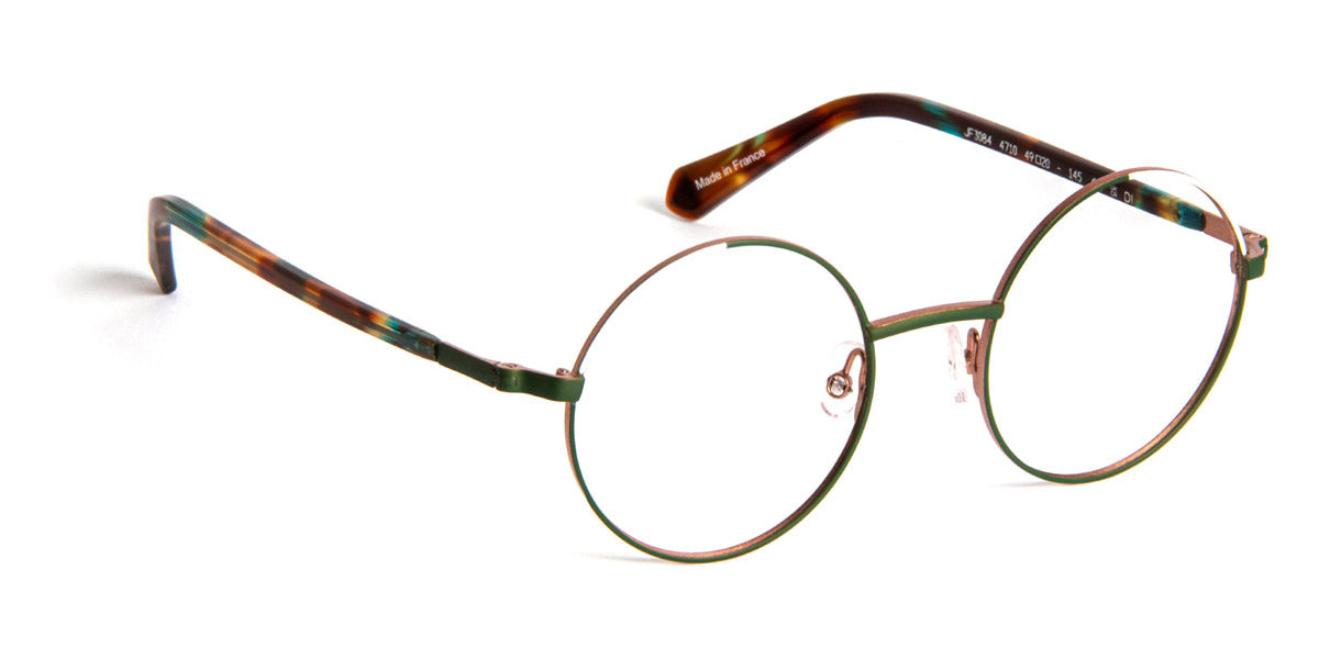 J.F. Rey® Jf3084 JR JF3084 4710 49 - 4710 Green Pine / White Eyeglasses