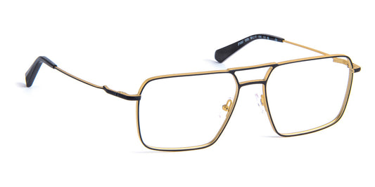 J.F. Rey® Jf3087 JR JF3087 0055 59 - 0055 Black / Gold Eyeglasses