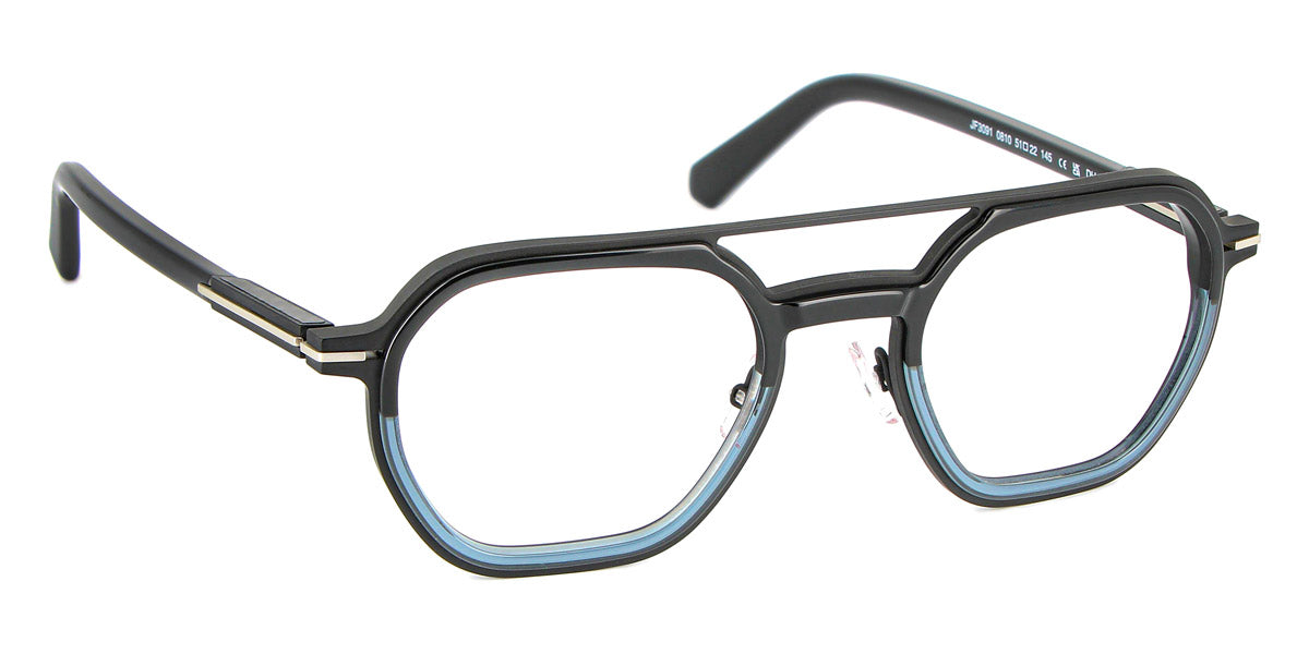 J.F. Rey® Jf3091 JR JF3091 0810 51 - 0810 Gradient Black/Blue/Silver Eyeglasses