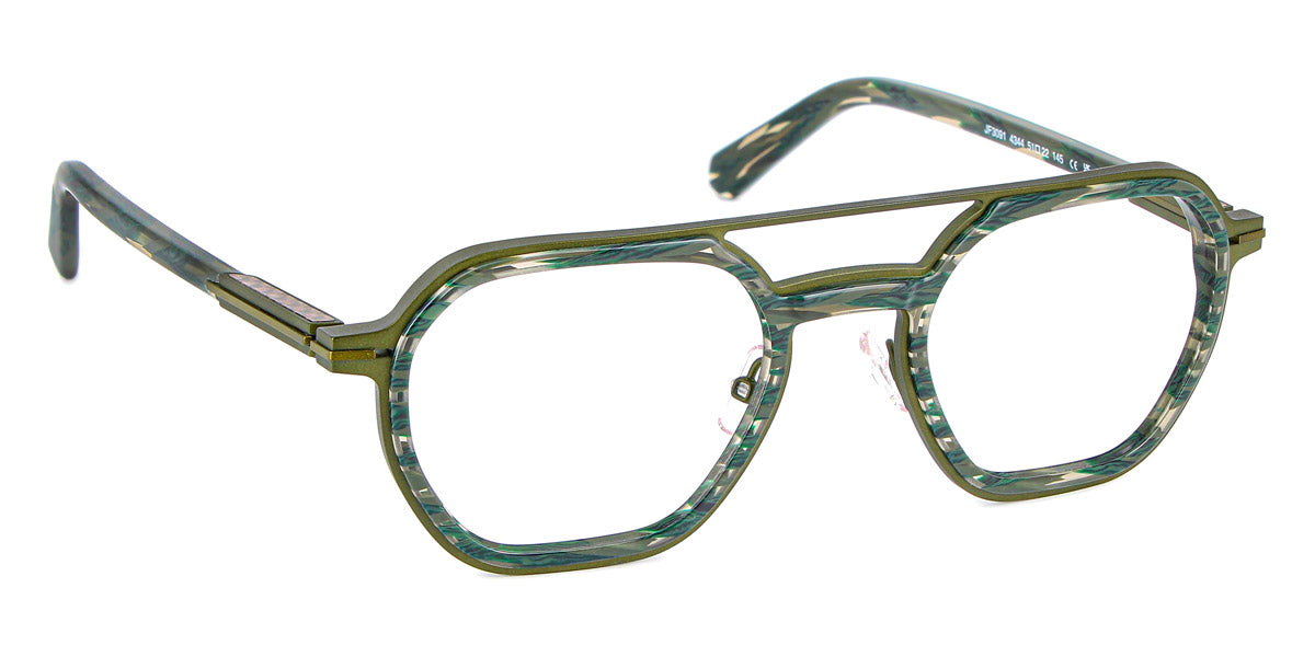 J.F. Rey® Jf3091 JR JF3091 4344 51 - 4344 Khaki/Dark Green Eyeglasses