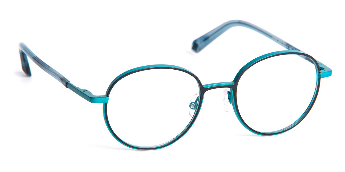 J.F. Rey® Jf3098 JR JF3098 0826 49 - 0826 Black / Blue Turquoise Eyeglasses