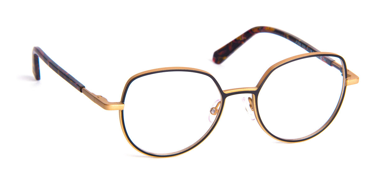 J.F. Rey® Jf3099 JR JF3099 0055 51 - 0055 Black / Gold Eyeglasses