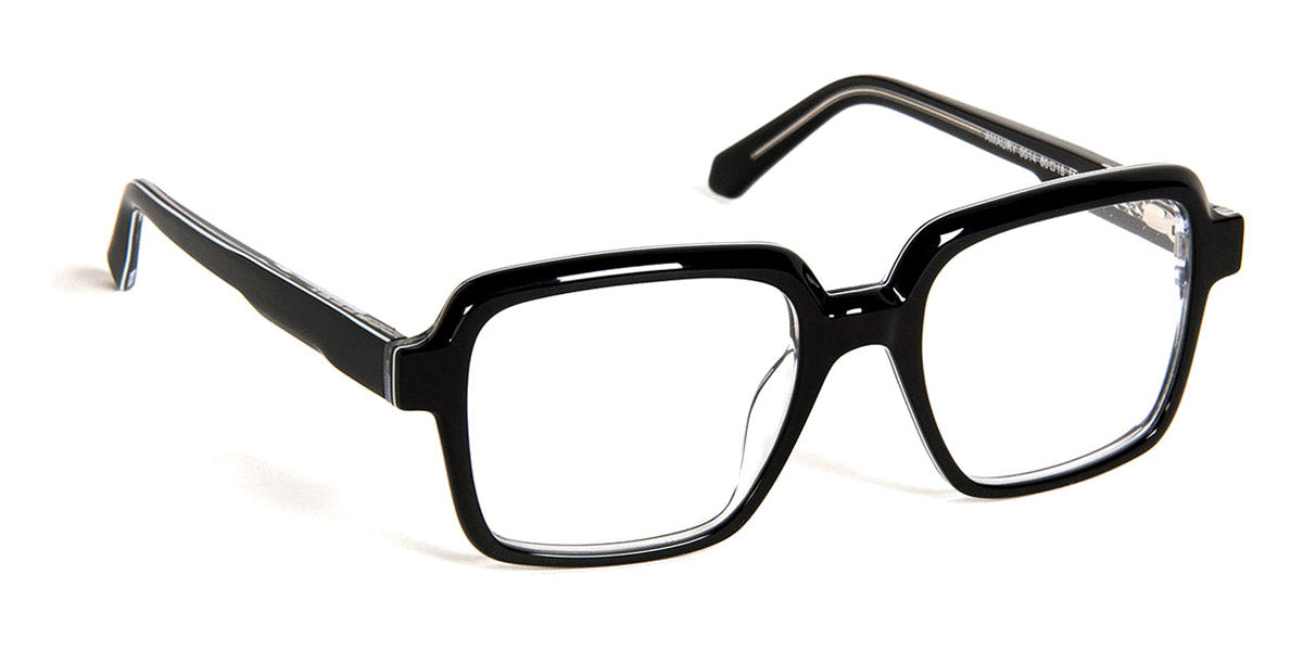 J.F. Rey® Amaury JR Amaury 0014 50 - 0014 Black/White/Crystal Eyeglasses