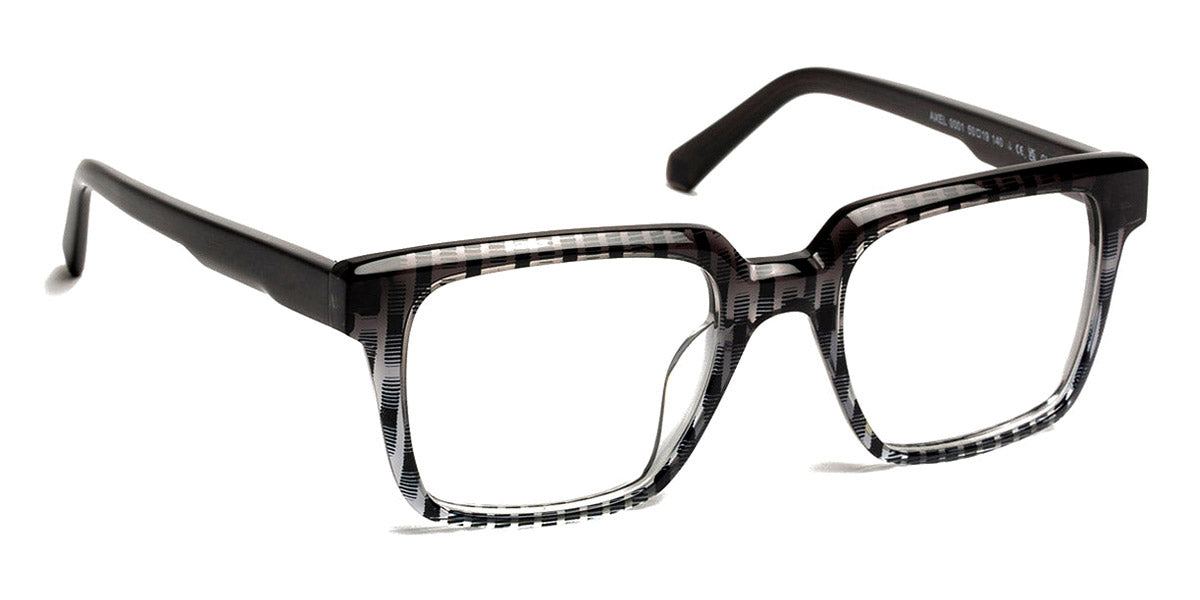 J.F. Rey® Axel JR Axel 0001 50 - 0001 Gradient Black, Eyeglasses