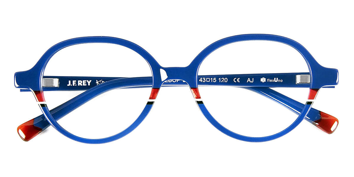 J.F. Rey® Bebop JR Bebop 2030 43 - 2030 Blue/Red Eyeglasses