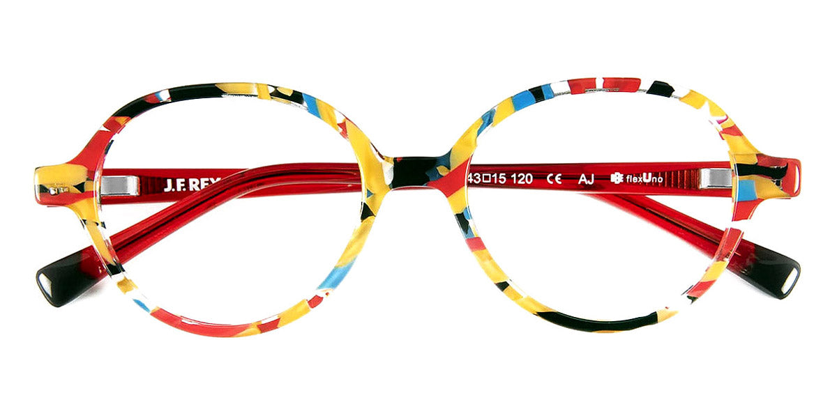 J.F. Rey® Bebop JR Bebop 3555 43 - 3555 Black/Red/Yellow Eyeglasses