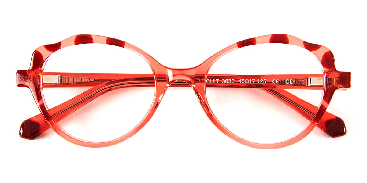 J.F. Rey® Biscuit JR Biscuit 3030 45 - 3030 Coral Red Eyeglasses