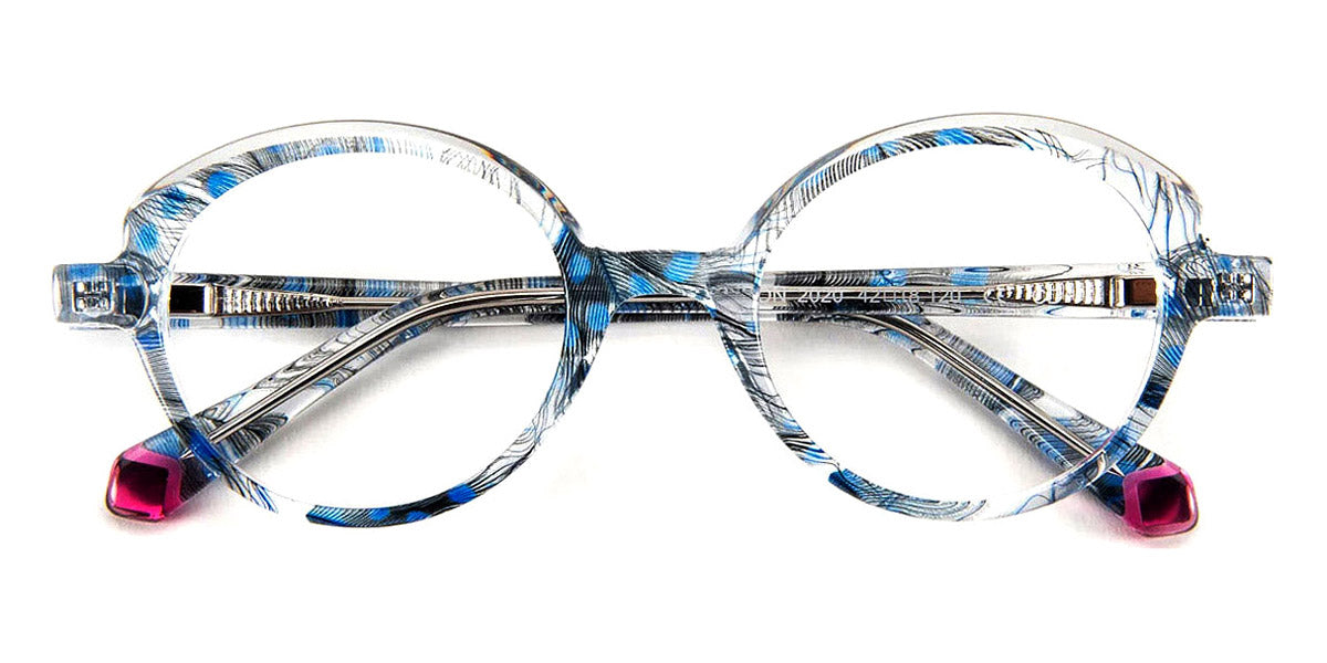 J.F. Rey® Bonbon JR Bonbon 2020 42 - 2020 Feather Blue Eyeglasses