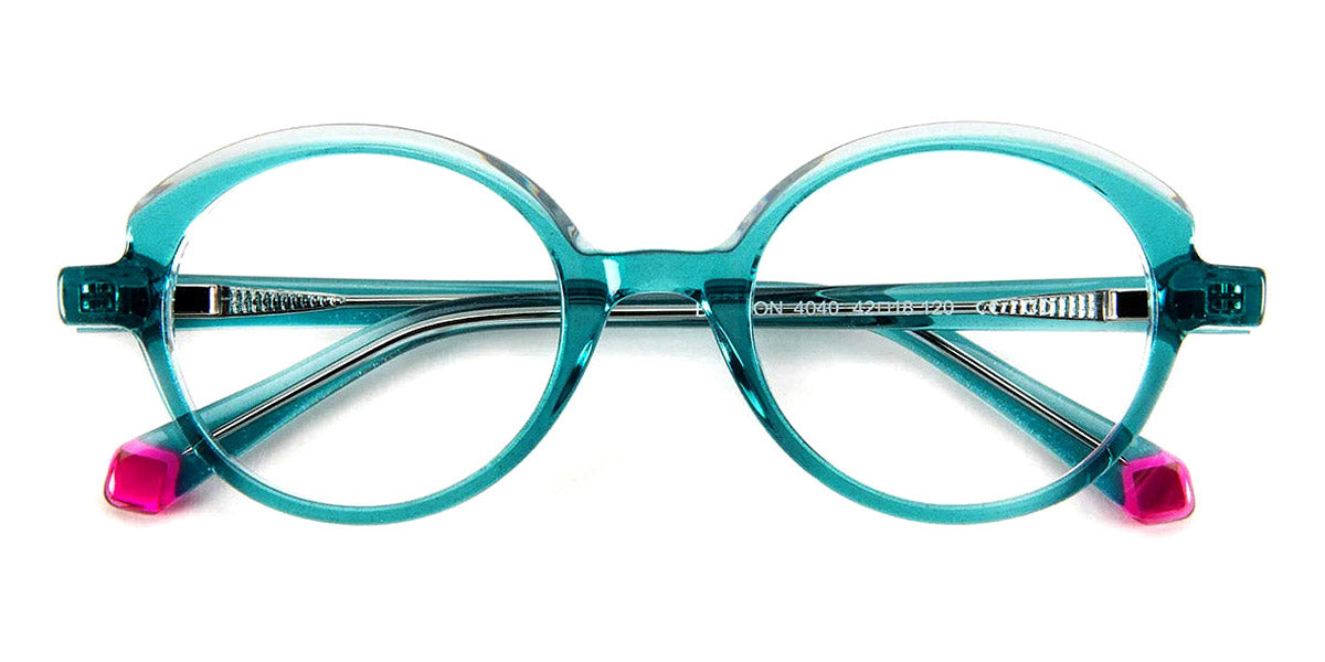 J.F. Rey® Bonbon JR Bonbon 4040 42 - 4040 Turquoise Glitter Eyeglasses