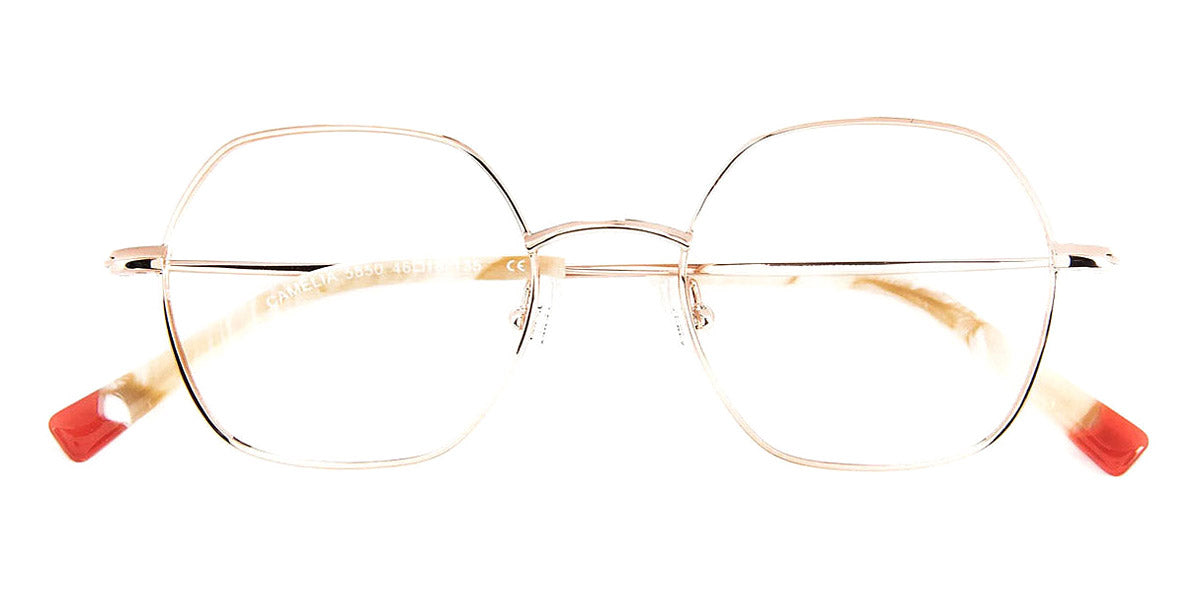 J.F. Rey® Camelia JR Camelia 5850 46 - 5850 Pink Gold Brilliant Eyeglasses