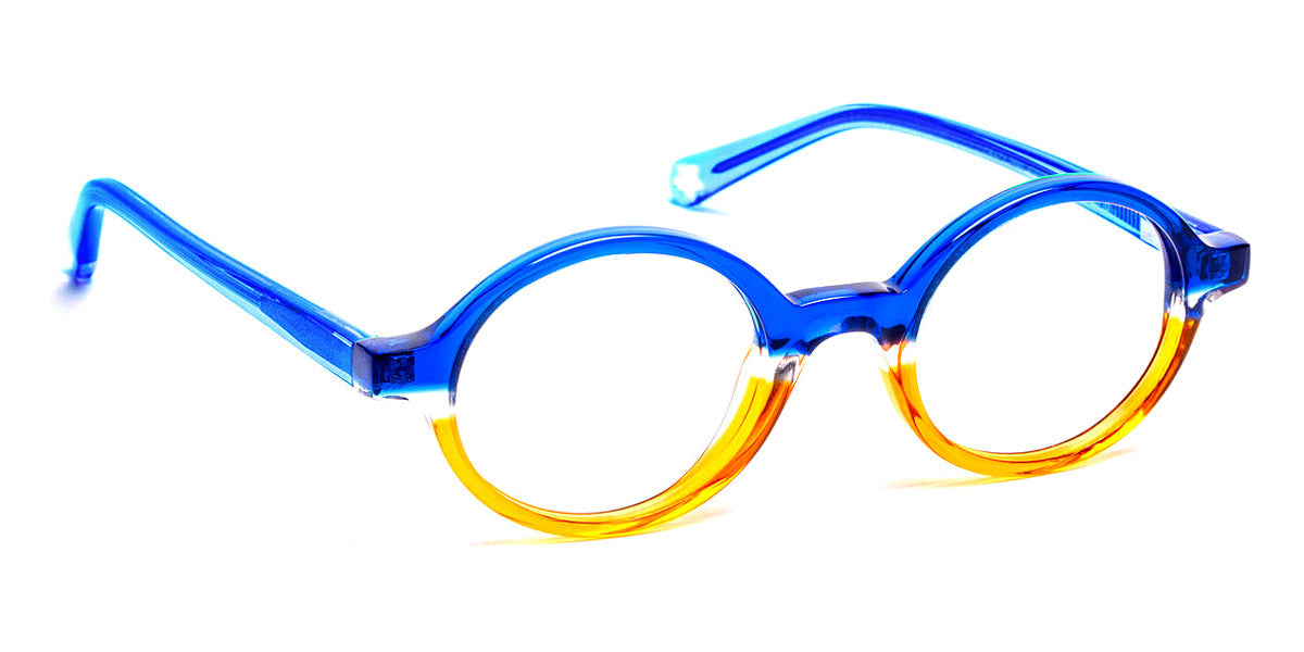 J.F. Rey® Crazy JR Crazy 2560 40 - 2560 Blue/Crystal/Orange Eyeglasses