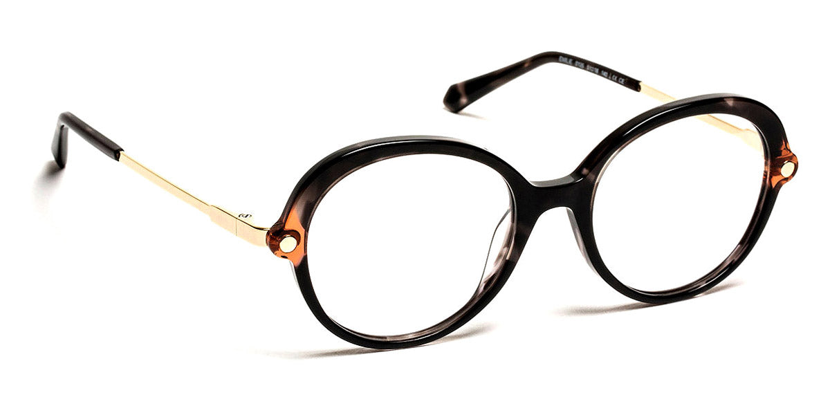 J.F. Rey® Emilie JR Emilie Kids 0195 51 - 0195 Nice Black/Brown Eyeglasses