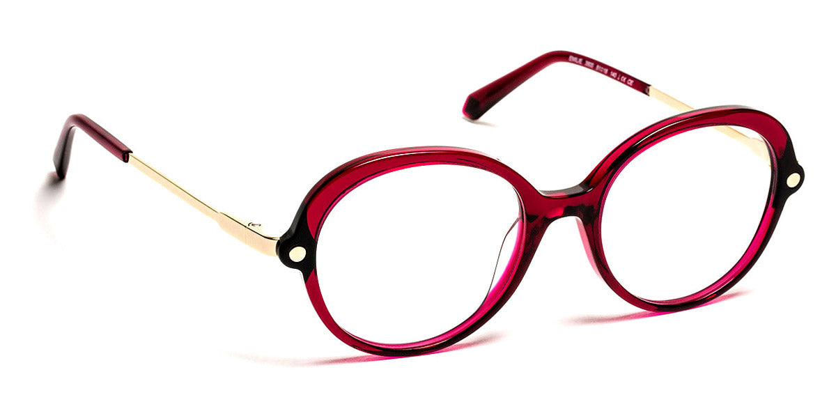 J.F. Rey® Emilie JR Emilie Kids 3800 51 - 3800 Plum/Black Eyeglasses