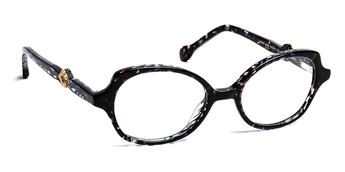 J.F. Rey® Hawai JR Hawai 0505 45 - 0505 Black Lace Eyeglasses