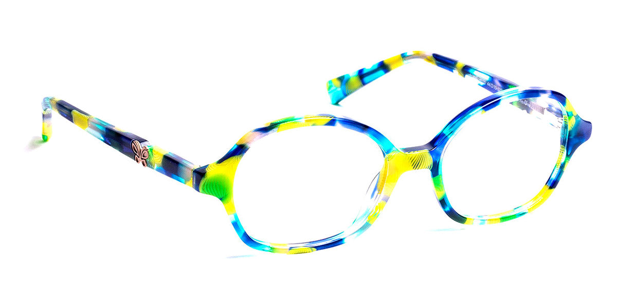 J.F. Rey® Lune JR Lune 4050 44 - 4050 Flower Blue Green Eyeglasses