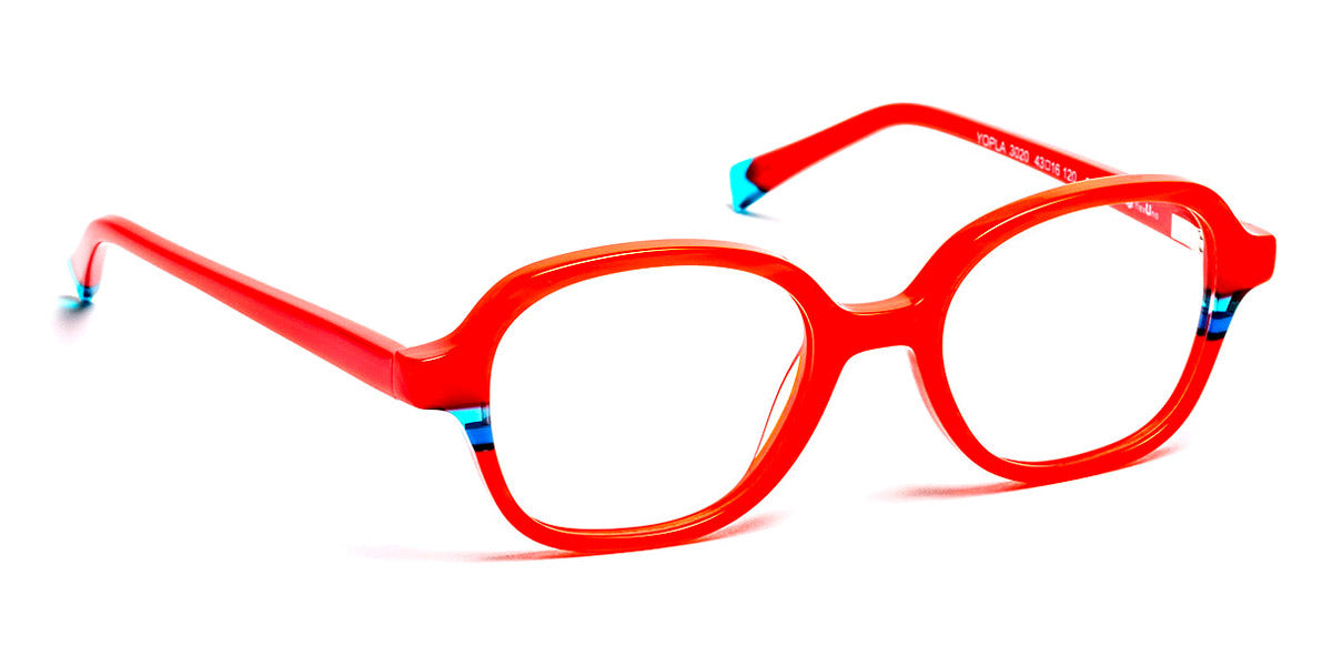 J.F. Rey® Yopla JR Yopla 3020 43 - 3020 Red/Blue Eyeglasses