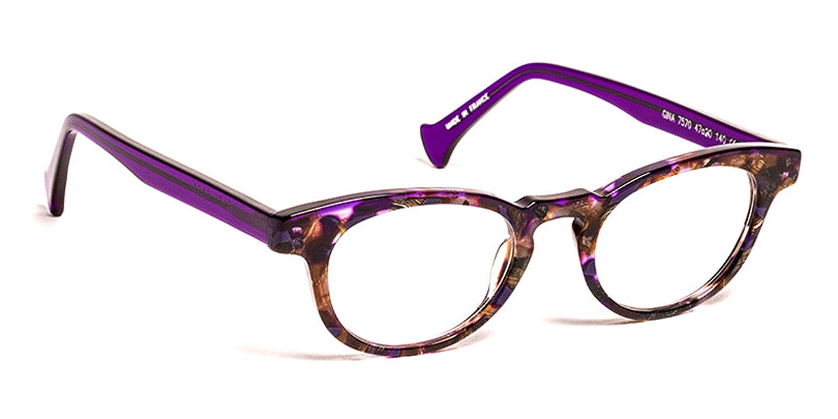 J.F. Rey® Gina JR Gina 7570 47 - 7570 Purple Demi/Purple Eyeglasses