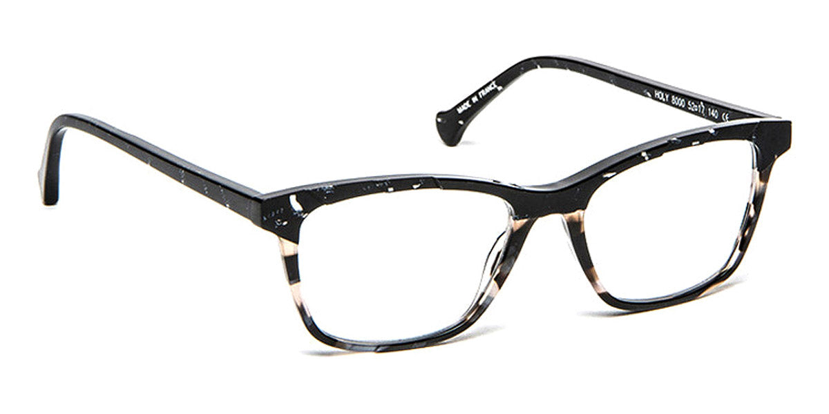 J.F. Rey® Holy JR Holy 8000 52 - 8000 Black Glitter/Demi Pink Eyeglasses