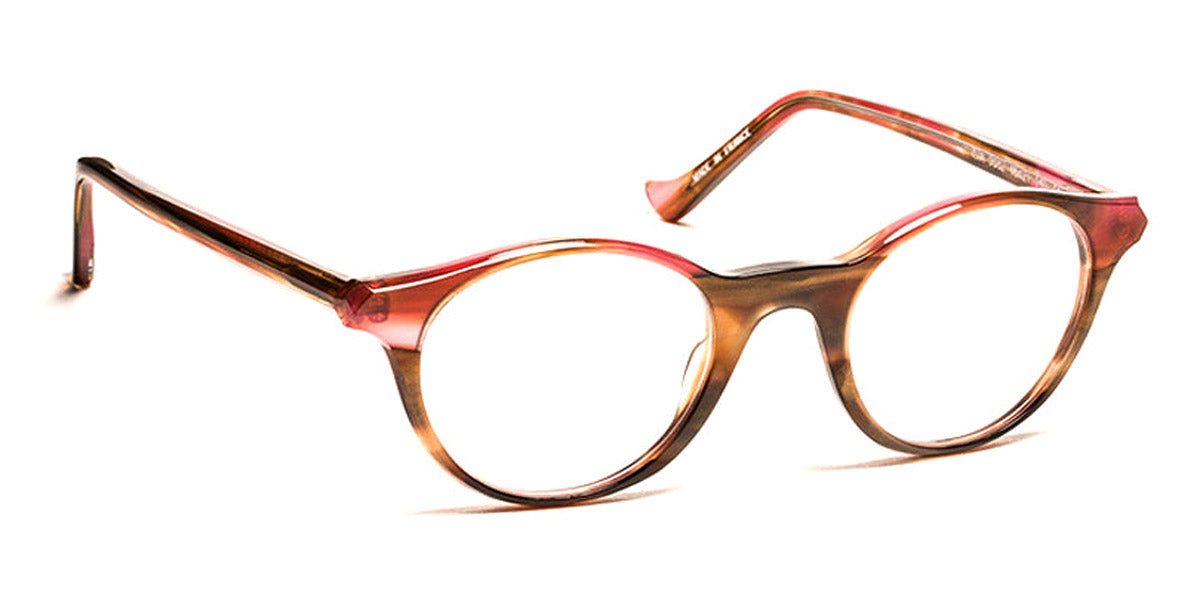 J.F. Rey® Isia JR Isia 9082 46 - 9082 Brown Shell/Pink Daisy Eyeglasses