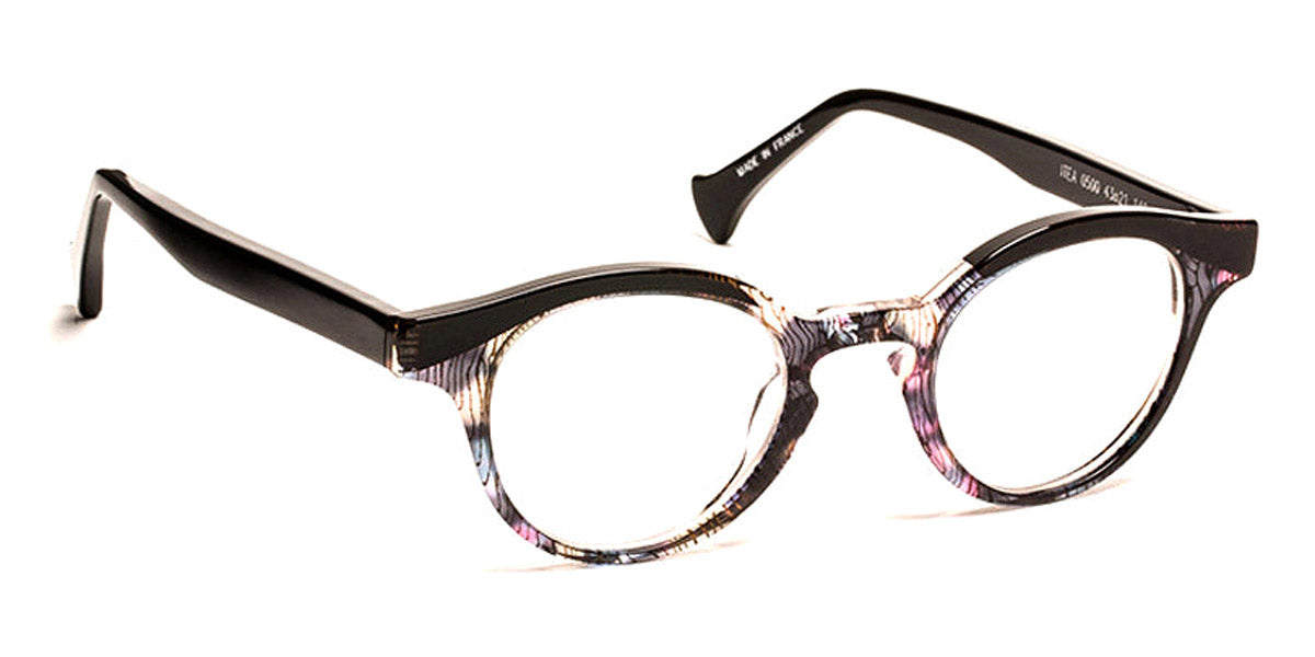 J.F. Rey® Itea JR Itea 0500 43 - 0500 Filigrana Khaki Pink/Black Eyeglasses