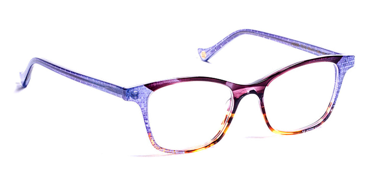 J.F. Rey® Jadore JR Jadore 7570 49 - 7570 Plum Marbles/Purple Spangles/Demi Eyeglasses