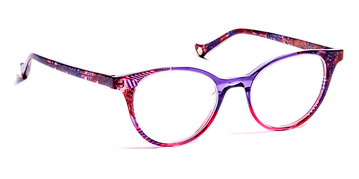 J.F. Rey® Jaia JR Jaia 7289 48 - 7289 Purple/Red Purple Peas/Pink Eyeglasses