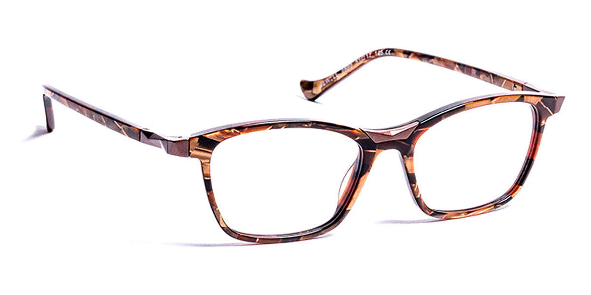 J.F. Rey® Jewell JR Jewell 9599 51 - 9599 Gold Brown/Brown Eyeglasses